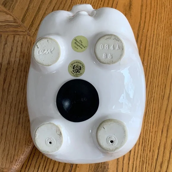 The Harvey Knox Kingdom Vintage Ceramic Piggy Bank With Top Hat - Picture 6 of 8